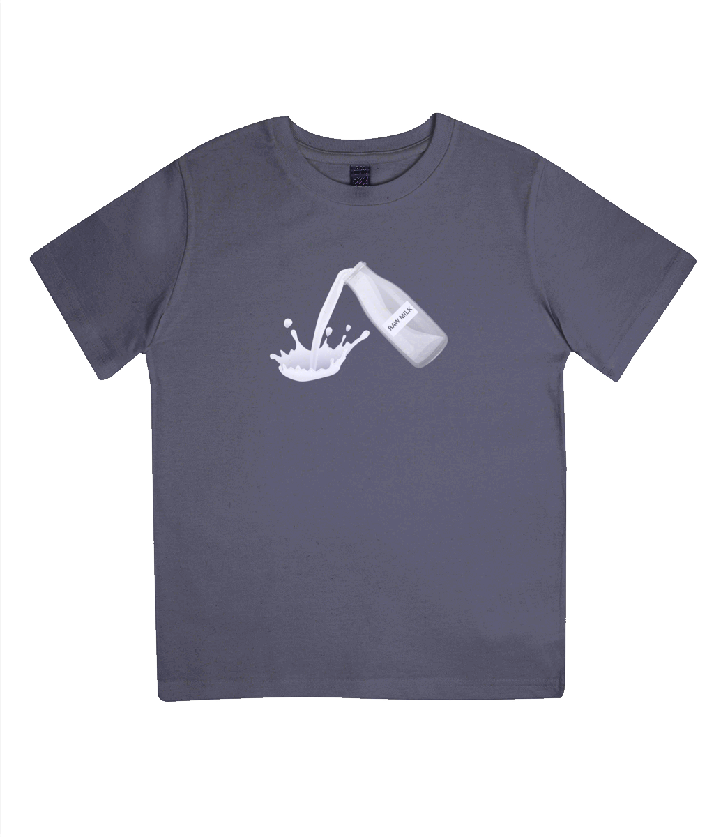 Raw milk Tee - Childrens