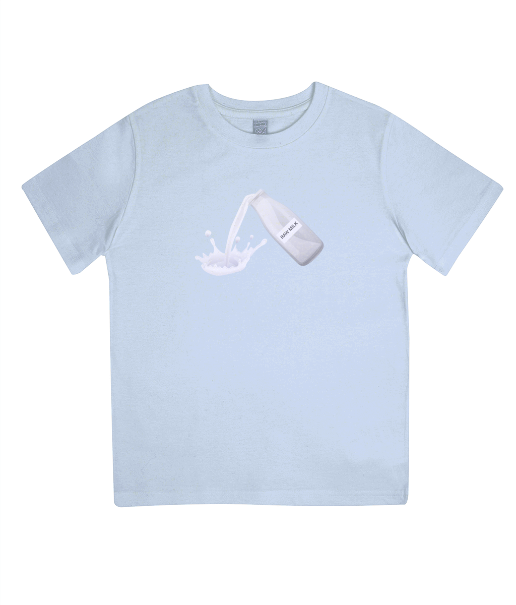 Raw milk Tee - Childrens