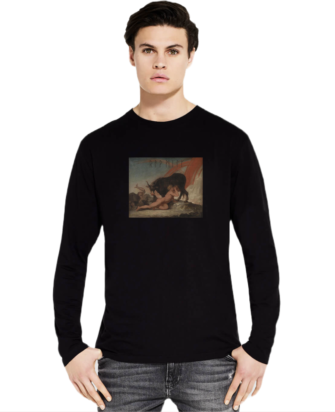 Organic Cotton Ymir Raw Milk Long Sleeve Tee - Unisex