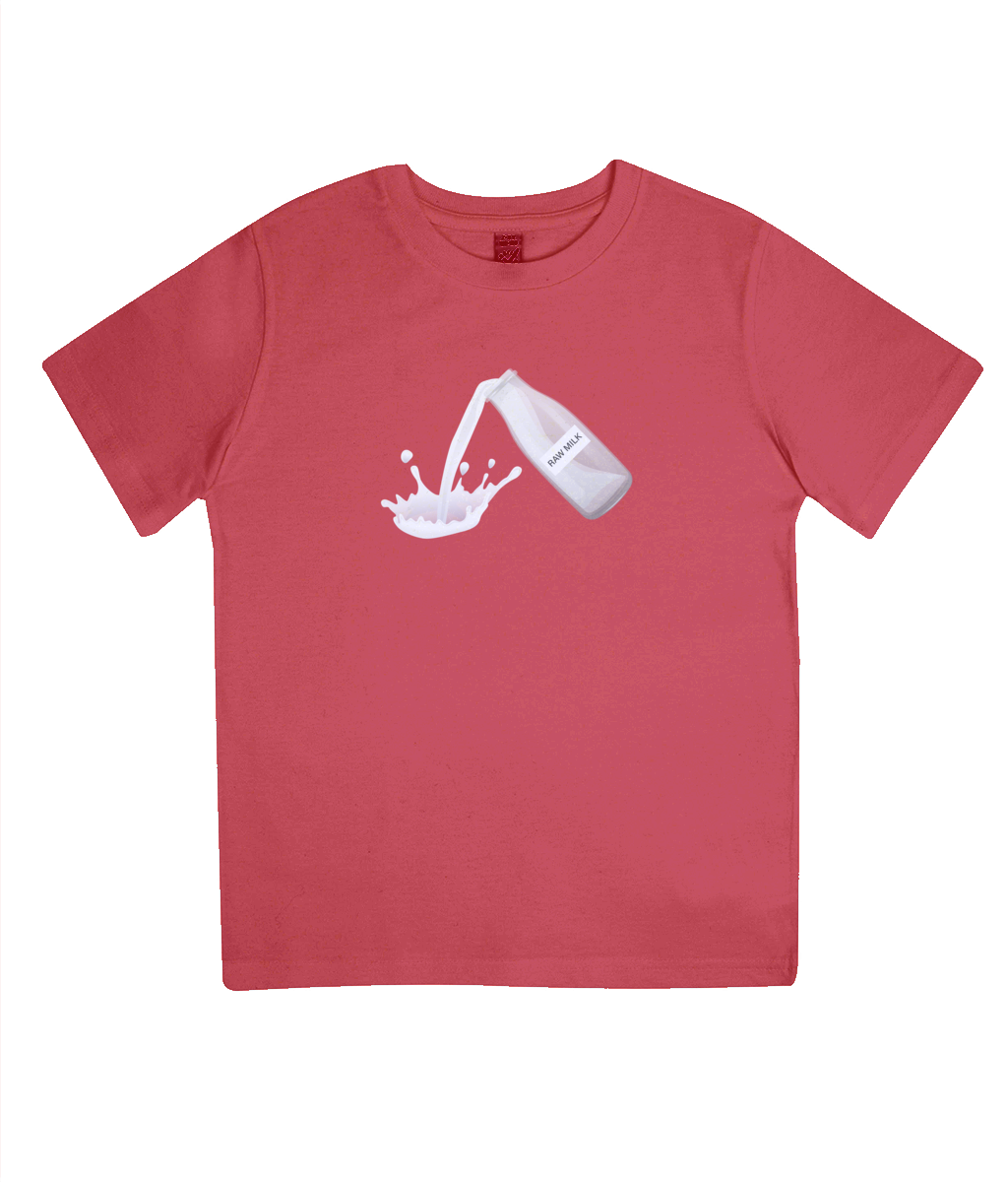 Raw milk Tee - Childrens