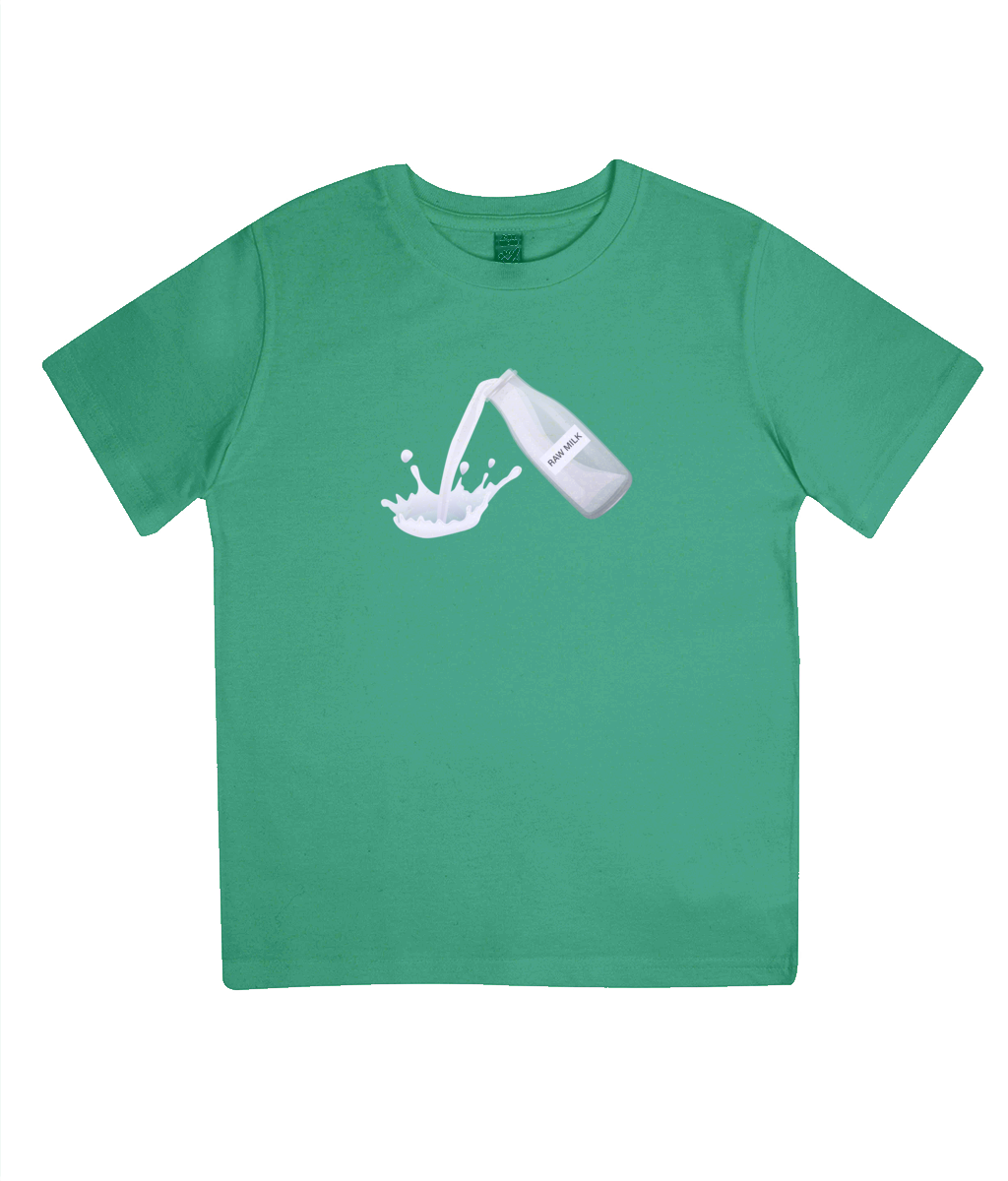 Raw milk Tee - Childrens